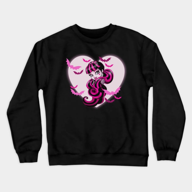 Monster High Draculaura Crewneck Sweatshirt by star girl